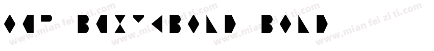 OCR-BczykBold Bold字体转换